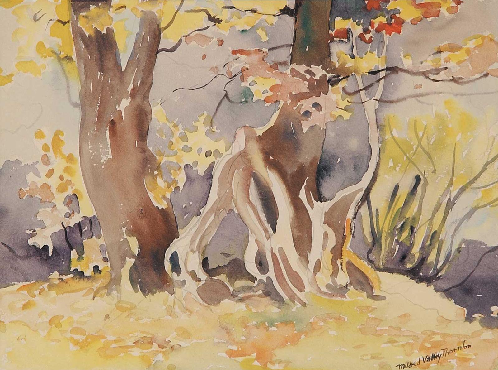 Mildred Valley Thornton (1890-1967) - Untitled - Approaching Fall No. 1