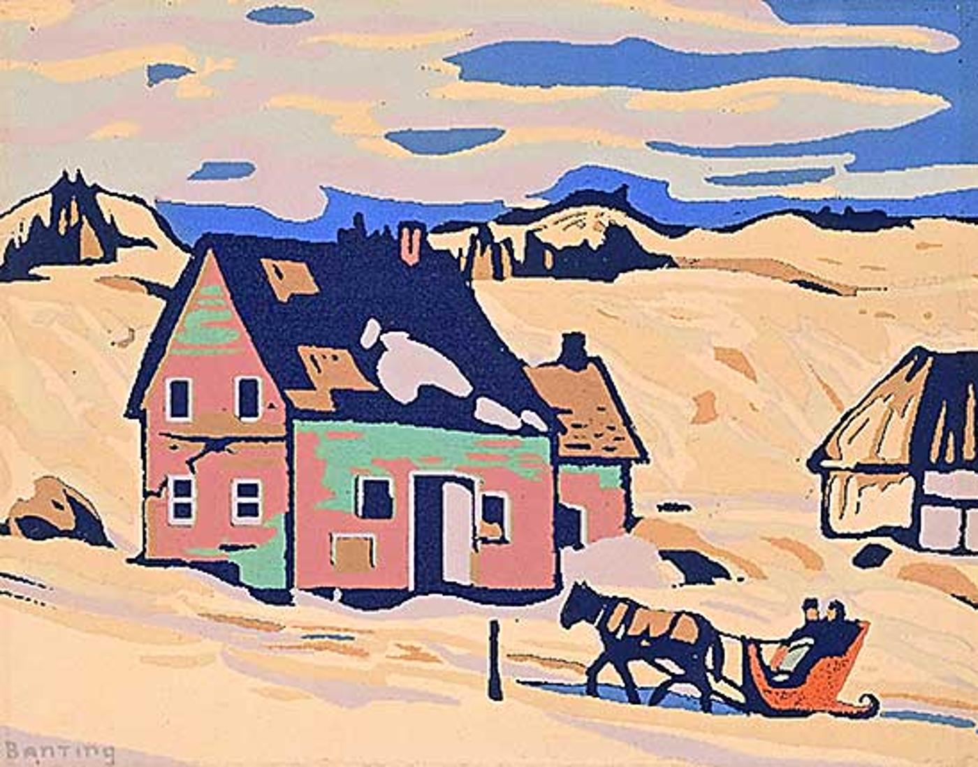 Sir Frederick Grant Banting (1891-1941) - Untitled - Homeward Bound