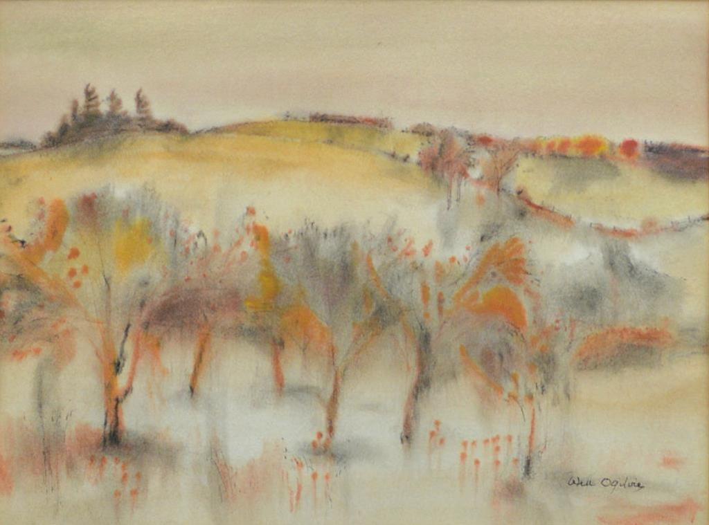 William (Will) Abernethy Ogilvie (1901-1989) - Autumn Ending, Albion Hills