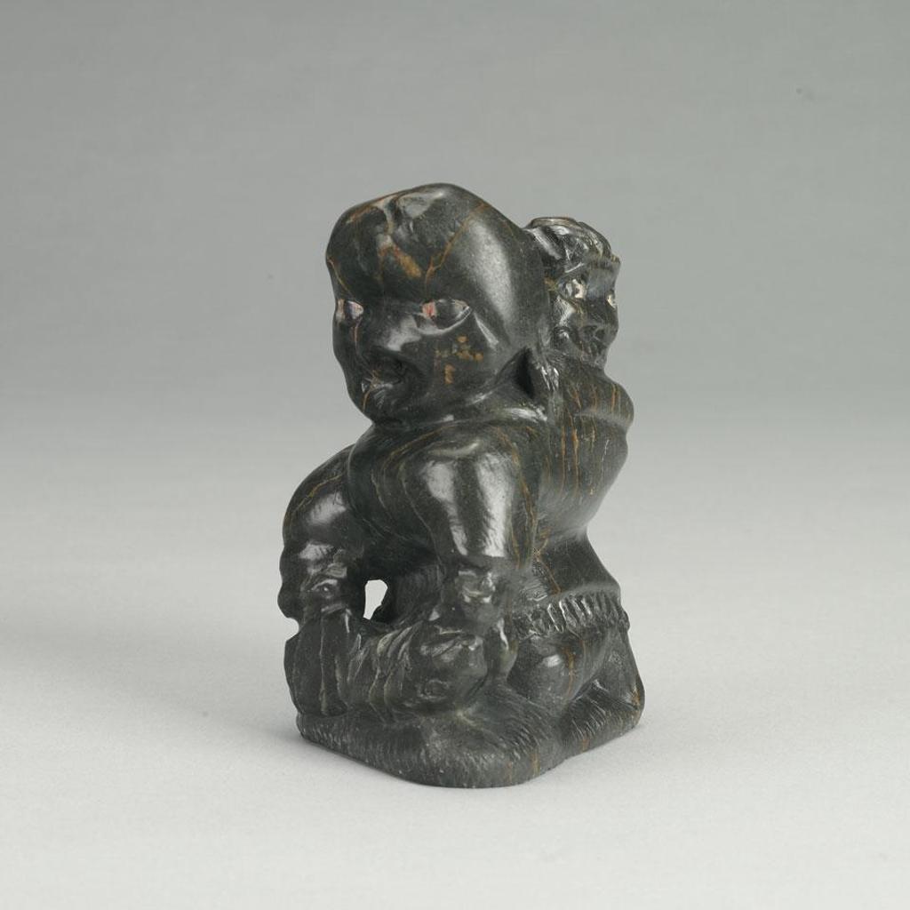 Johnny Inukpuk Jr. (1911-2007) - Mother And Child With A Similar Piece