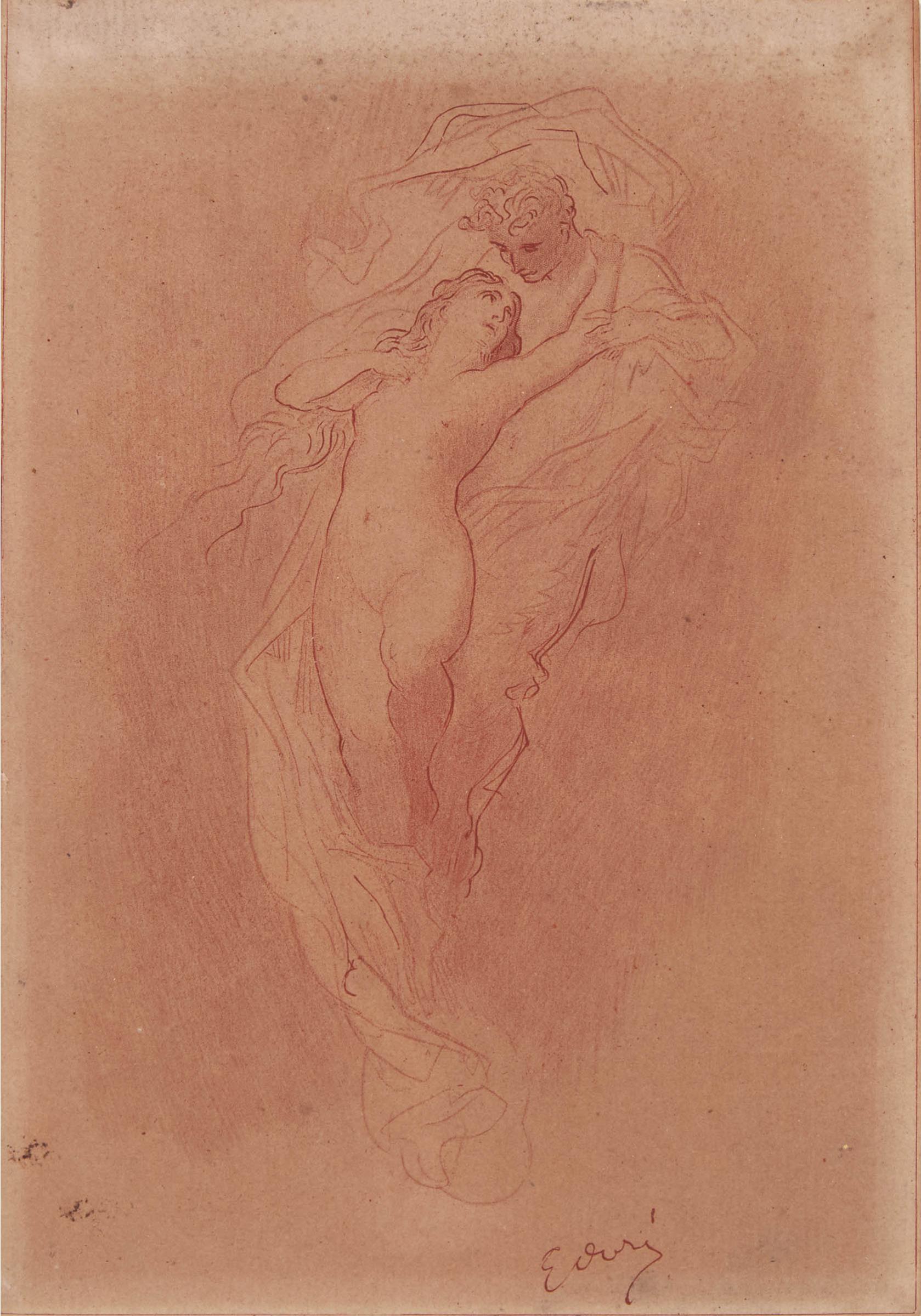 Gustave Doré (1832) - First Draft Of A Composition For Françoise De Rimini