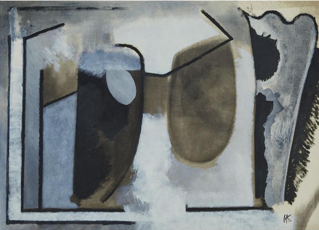 Hermon Shapiro (1933) - Untitled Abstract