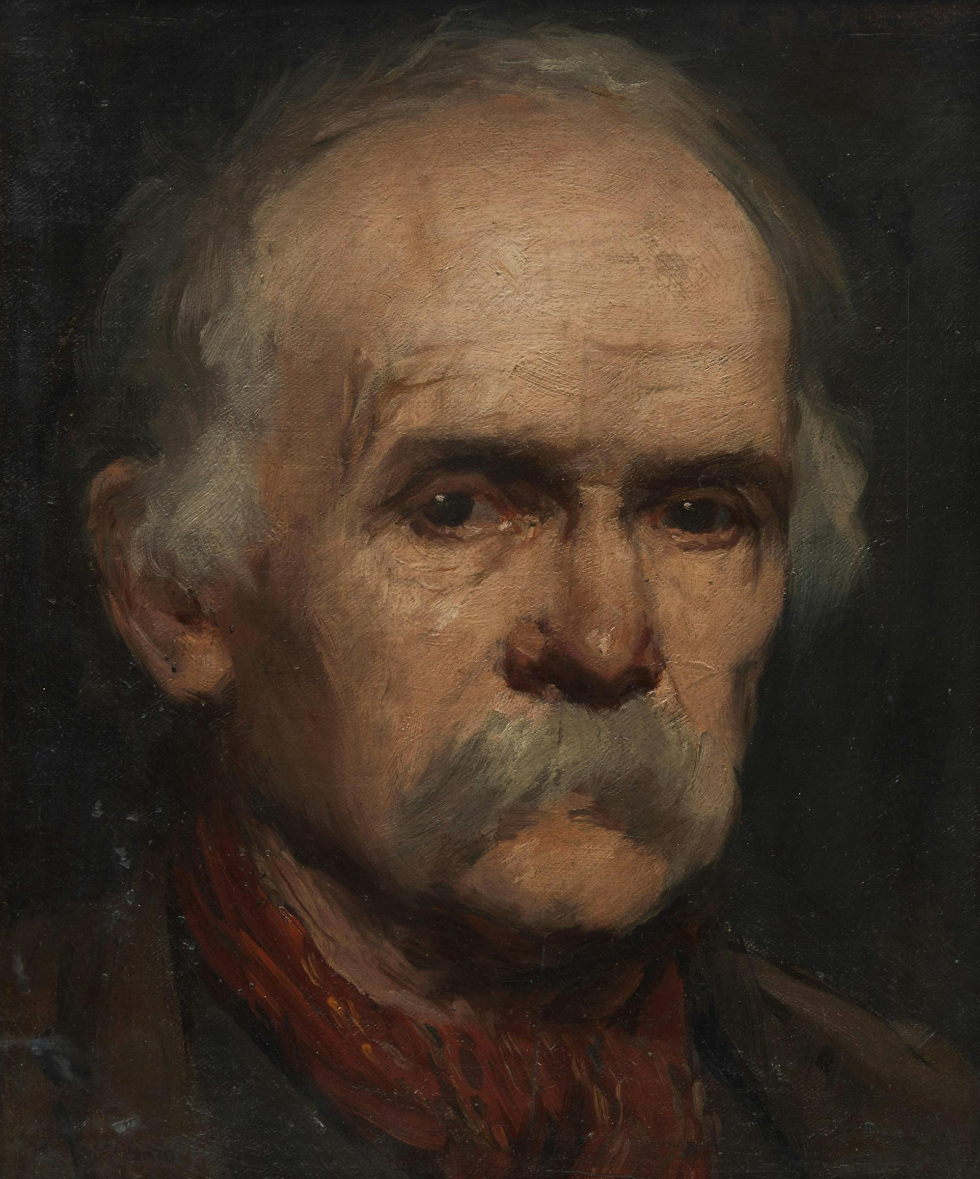 Robert Harris (1849-1919) - Portrait of a Man