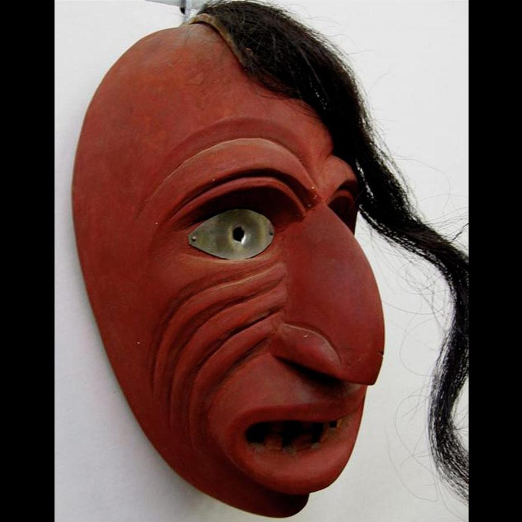 Jacob (Jake) Ezra Thomas (1922-1998) - Cayuga Wood Mask