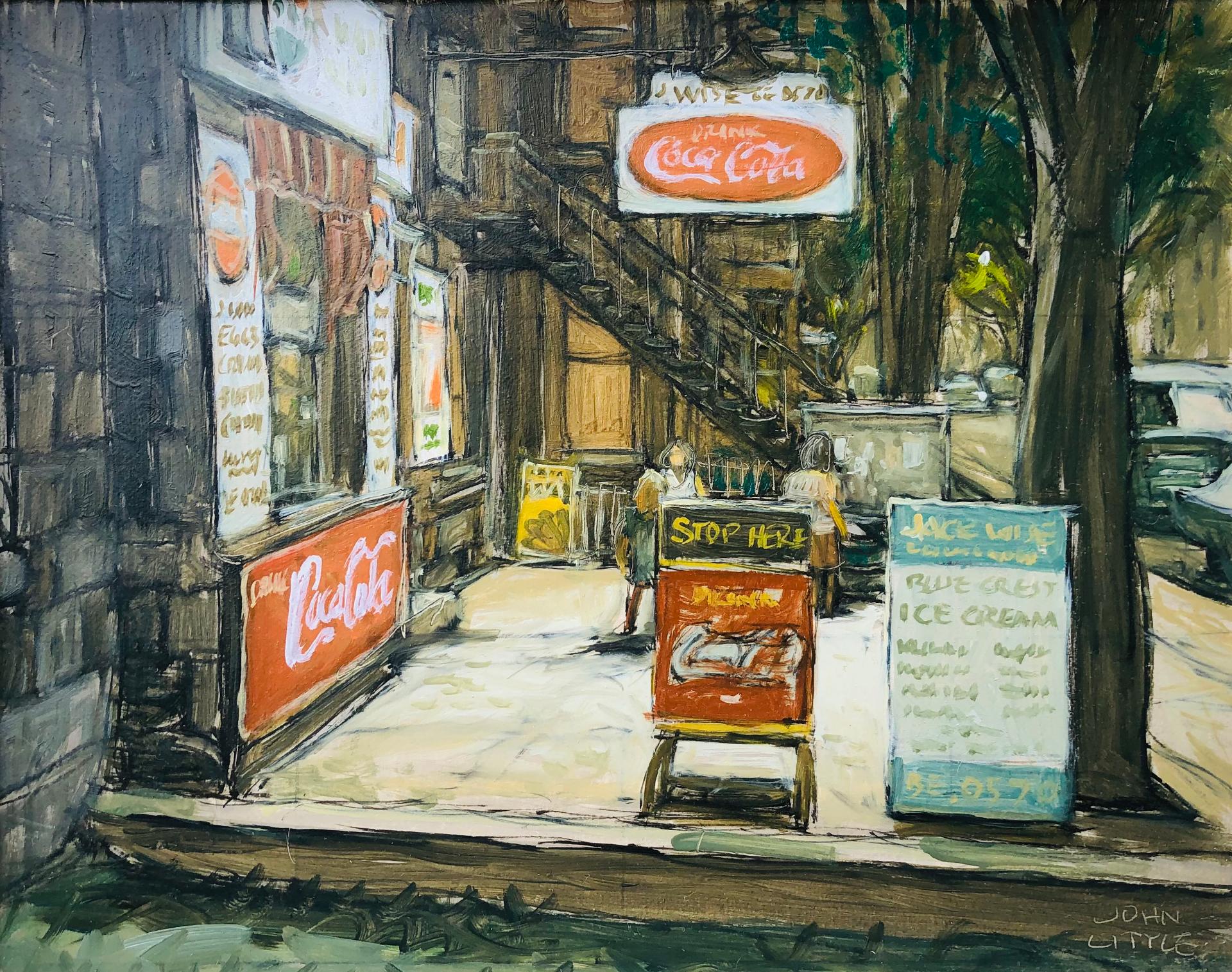 John Geoffrey Caruthers Little (1928-1984) - 1950's Jack Wise Dairy + Provisions, Mt. Royal ave, 2005