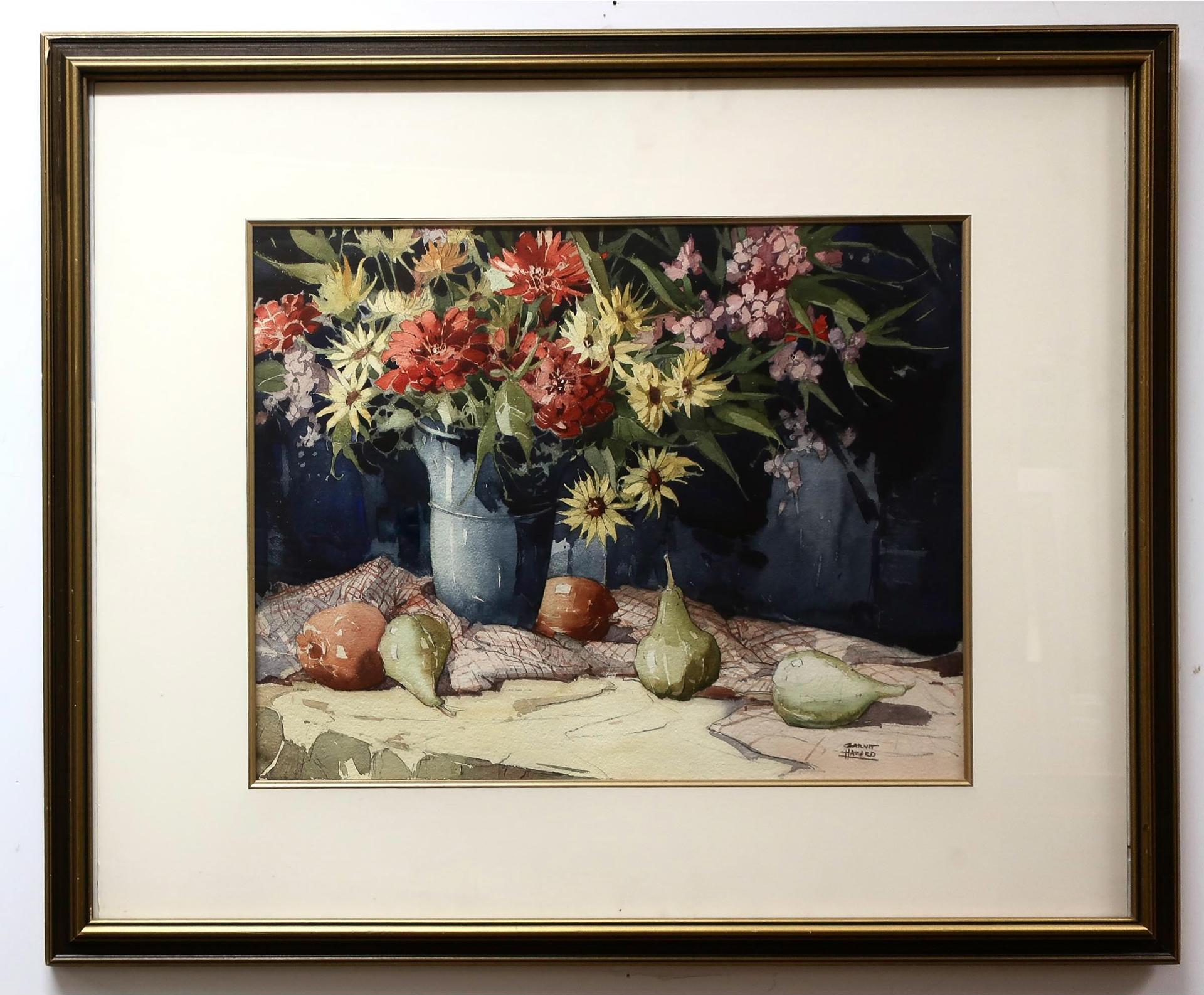 William Garnet Hazard (1903-1987) - Untitled (Flowers & Fruit)