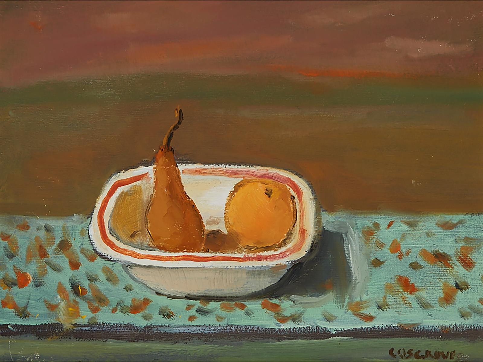 Stanley Morel Cosgrove (1911-2002) - Still Life With Bowl Of Fruit