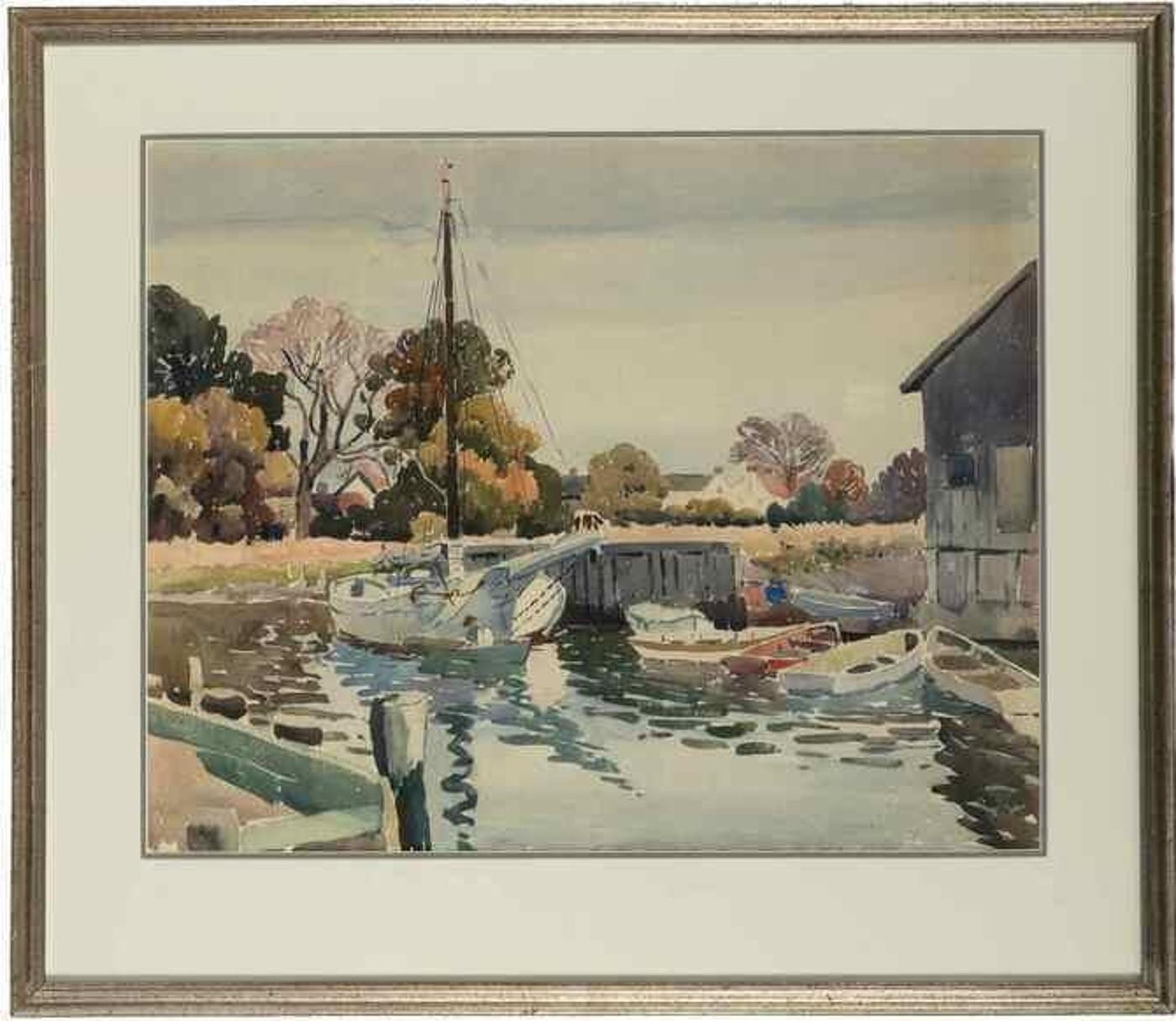 Arthur Edwaine Beaumont (1890-1978) - Harbor