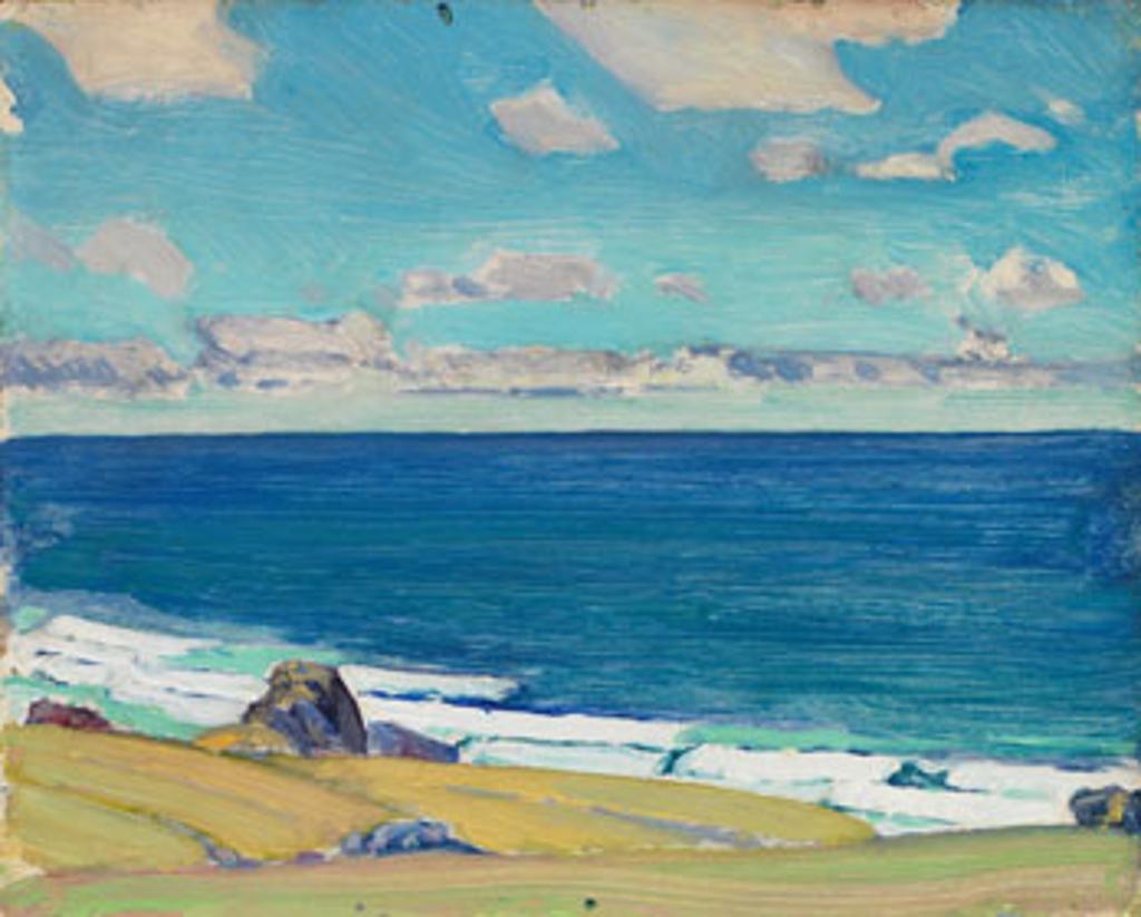 James Edward Hervey (J.E.H.) MacDonald (1873-1932) - The Sea at Barbados