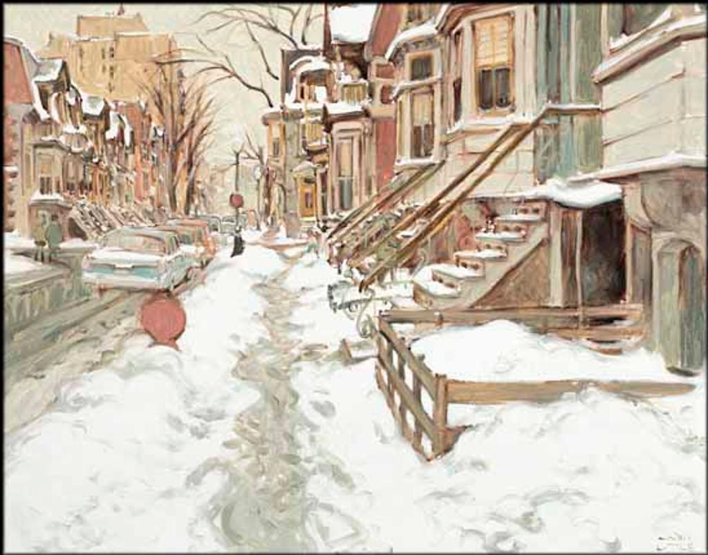John Geoffrey Caruthers Little (1928-1984) - Shuter Street, Montreal