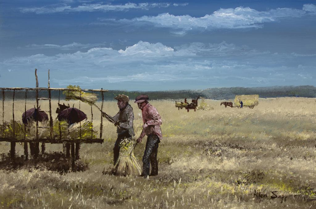 Allen Fredrick Sapp (1929-2015) - Loading Some Oats