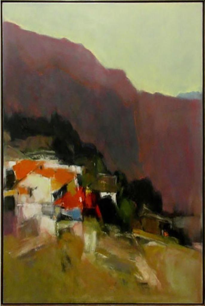 Richard Billmeier (1921) - Untitled (Mountain Village)