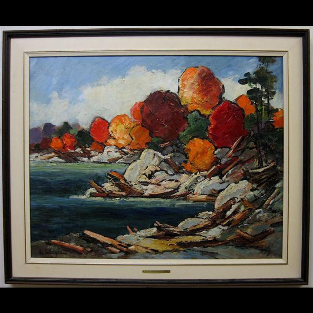 Helen de Silaghi (1920-2008) - Fall Shoreline Study