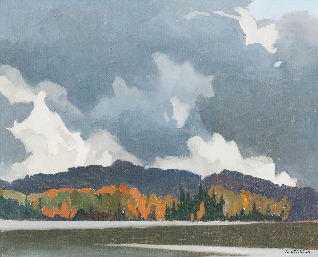 Alfred Joseph (A.J.) Casson (1898-1992) - Rough Weather, Oxtongue Lake