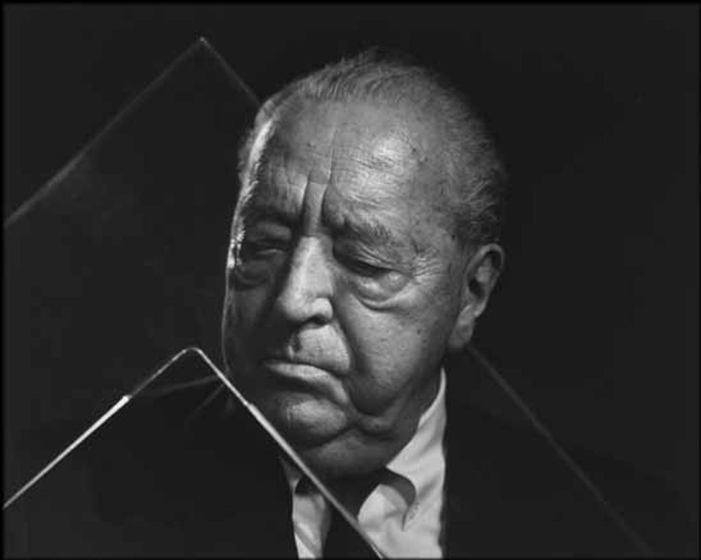 Yousuf Karsh (1908-2002) - Ludwig Mies van der Rohe