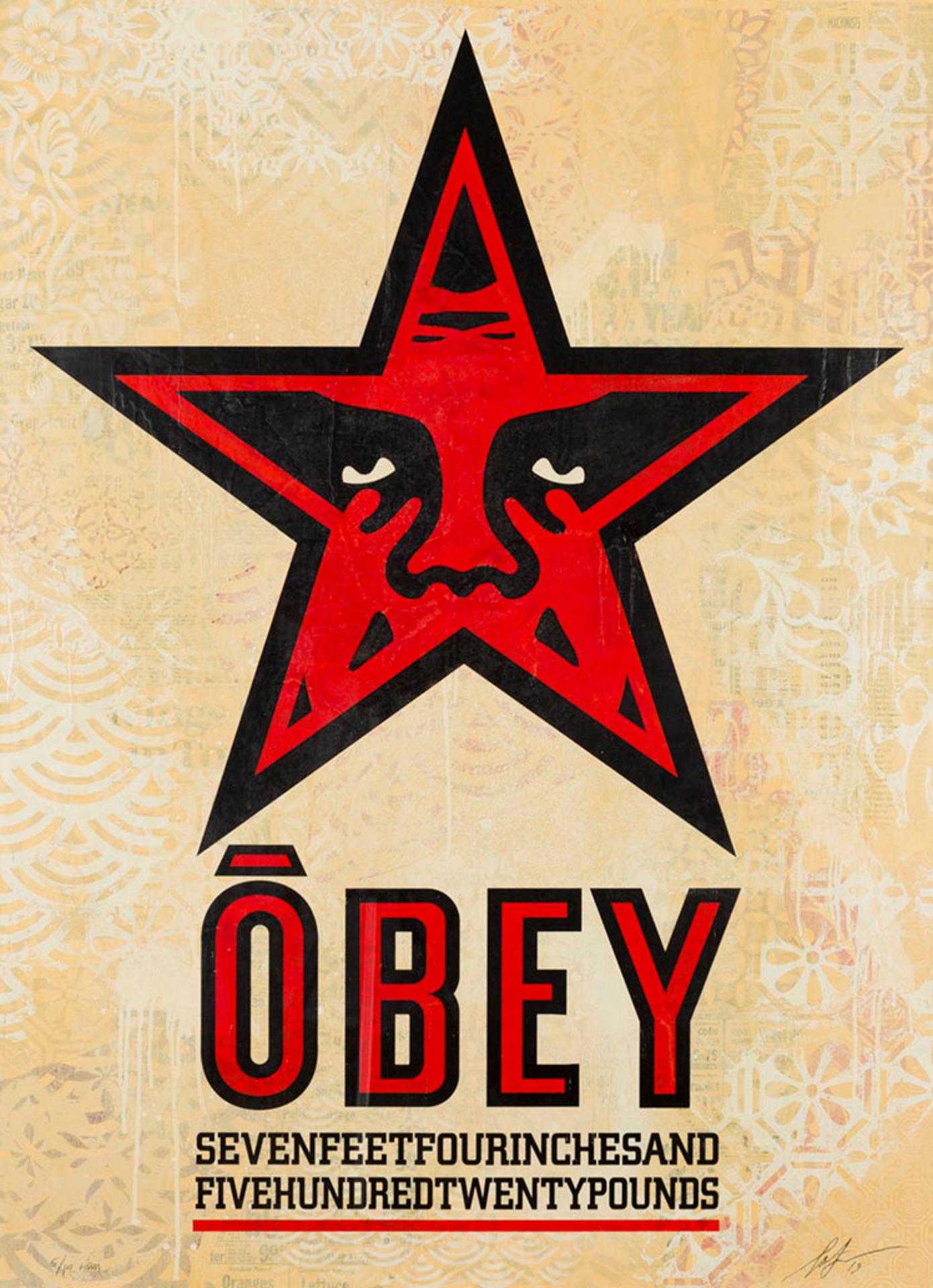 Shepard Fairey (1970) - OBEY Star