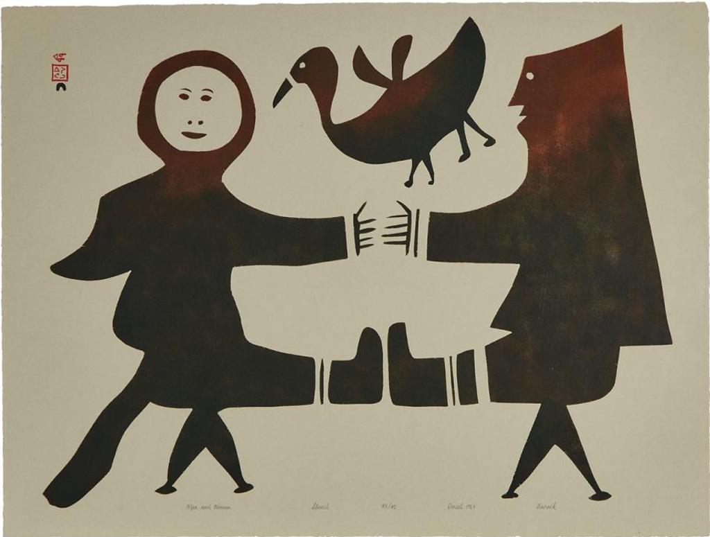 Anirnik Oshuitoq (1902-1983) - Man And Woman