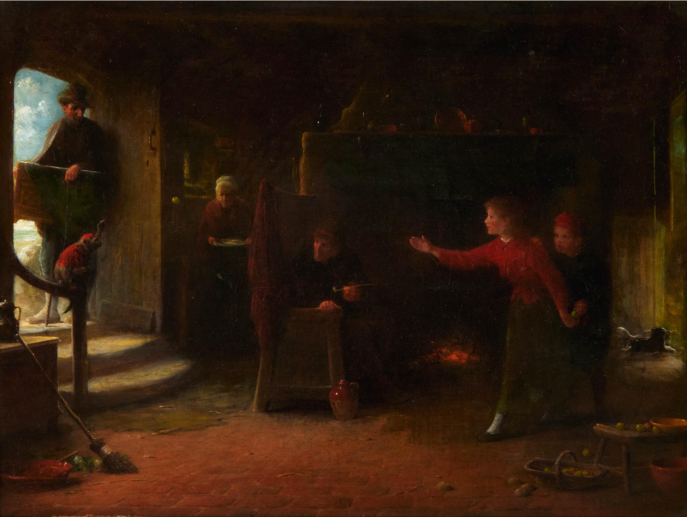 Fredrick Daniel Hardy - Monkey Games, 1898