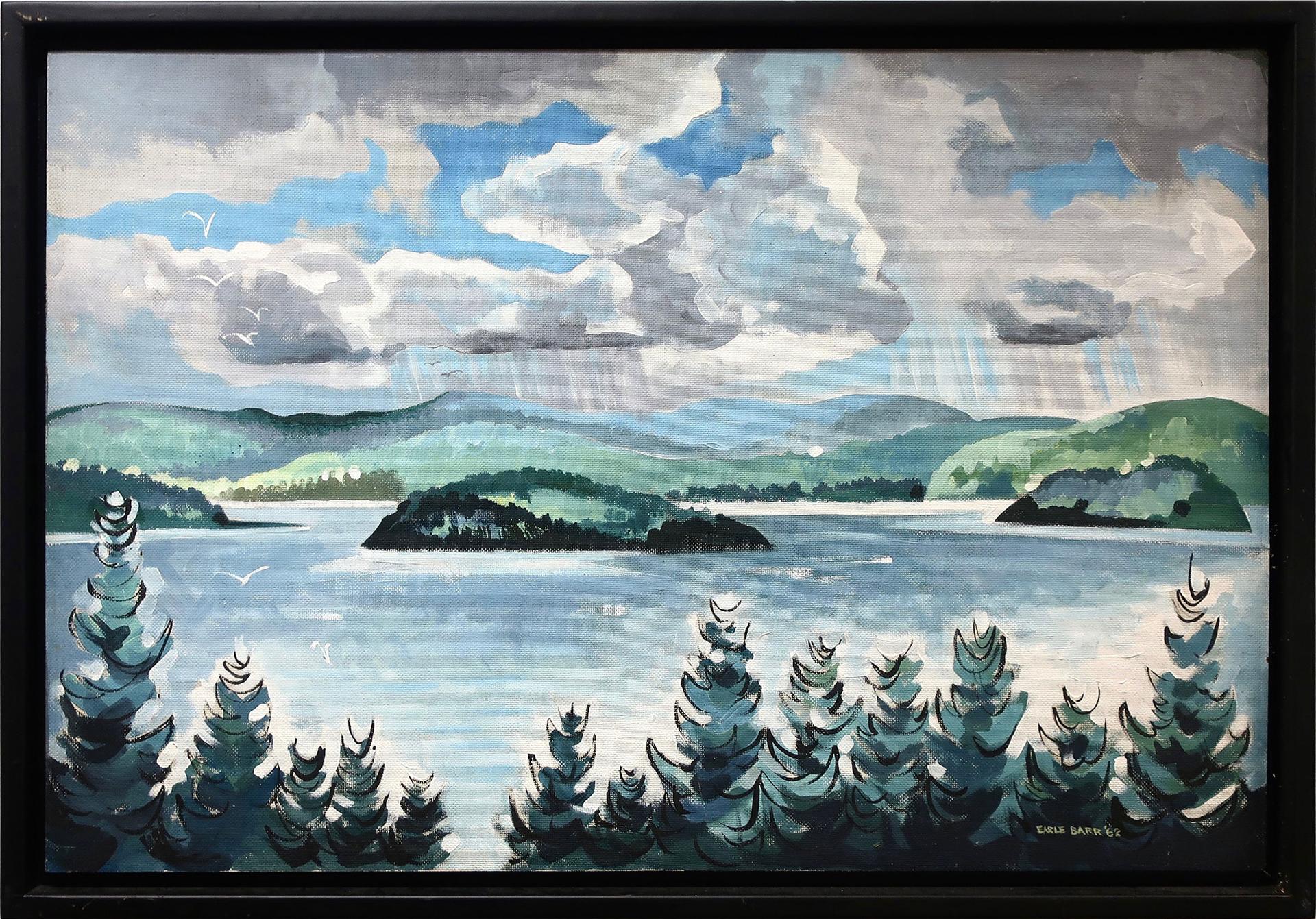 Earle William Barr (1933) - Aunt Sarah's Lookout, Halls Lake, Ontario