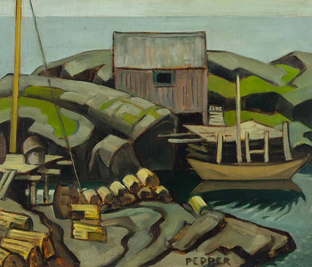 George Douglas Pepper (1903-1962) - Blue Rocks, Nova Scotia