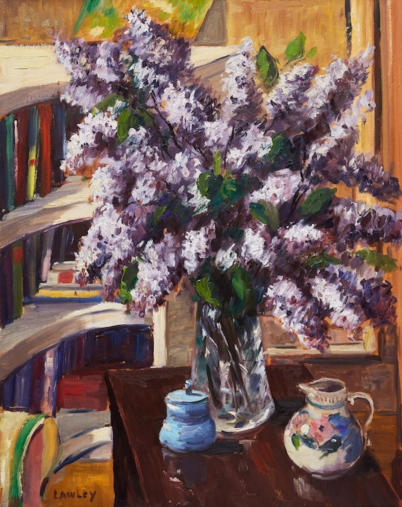 John Douglas Lawley (1906-1971) - Still Life with Lilacs