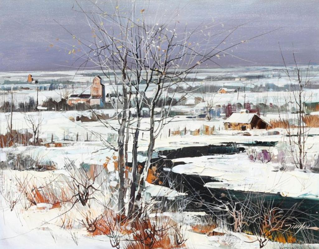 Tin Yan Chan (1942) - Winter Farmland