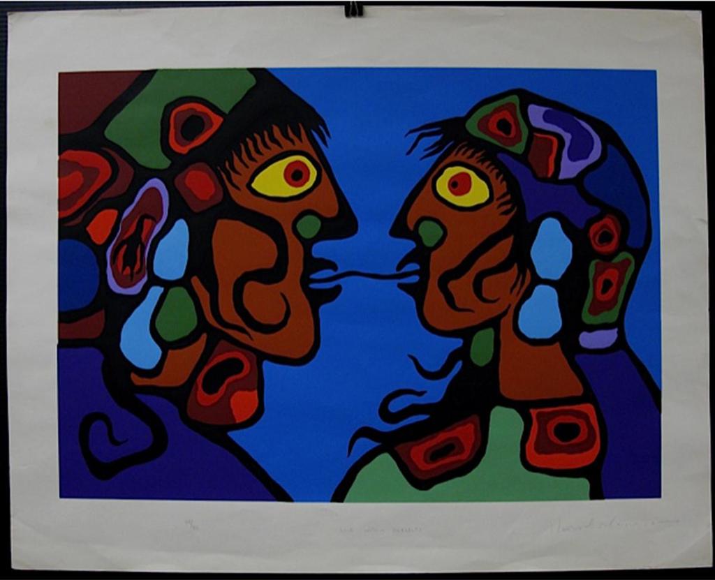 Norval H. Morrisseau (1931-2007) - Look Within Ourselfs