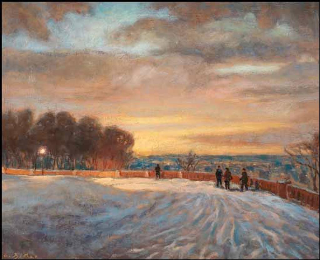 Antoine Bittar (1957) - Sunrise, Mount-Royal Lookout