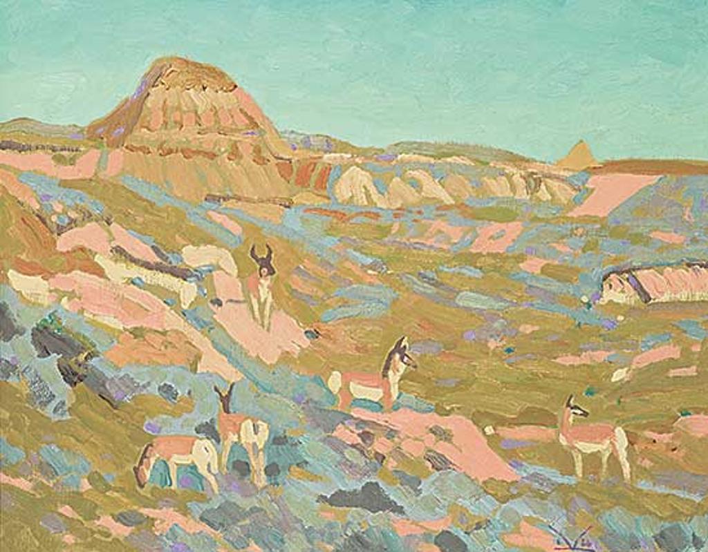 Illingworth Holey (Buck) Kerr (1905-1989) - Antelopes. Stevesville