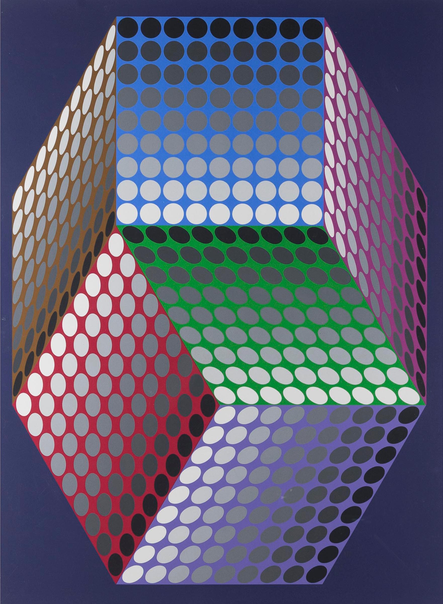 Victor Vasarely (1906-1997) - Togonne, 1981