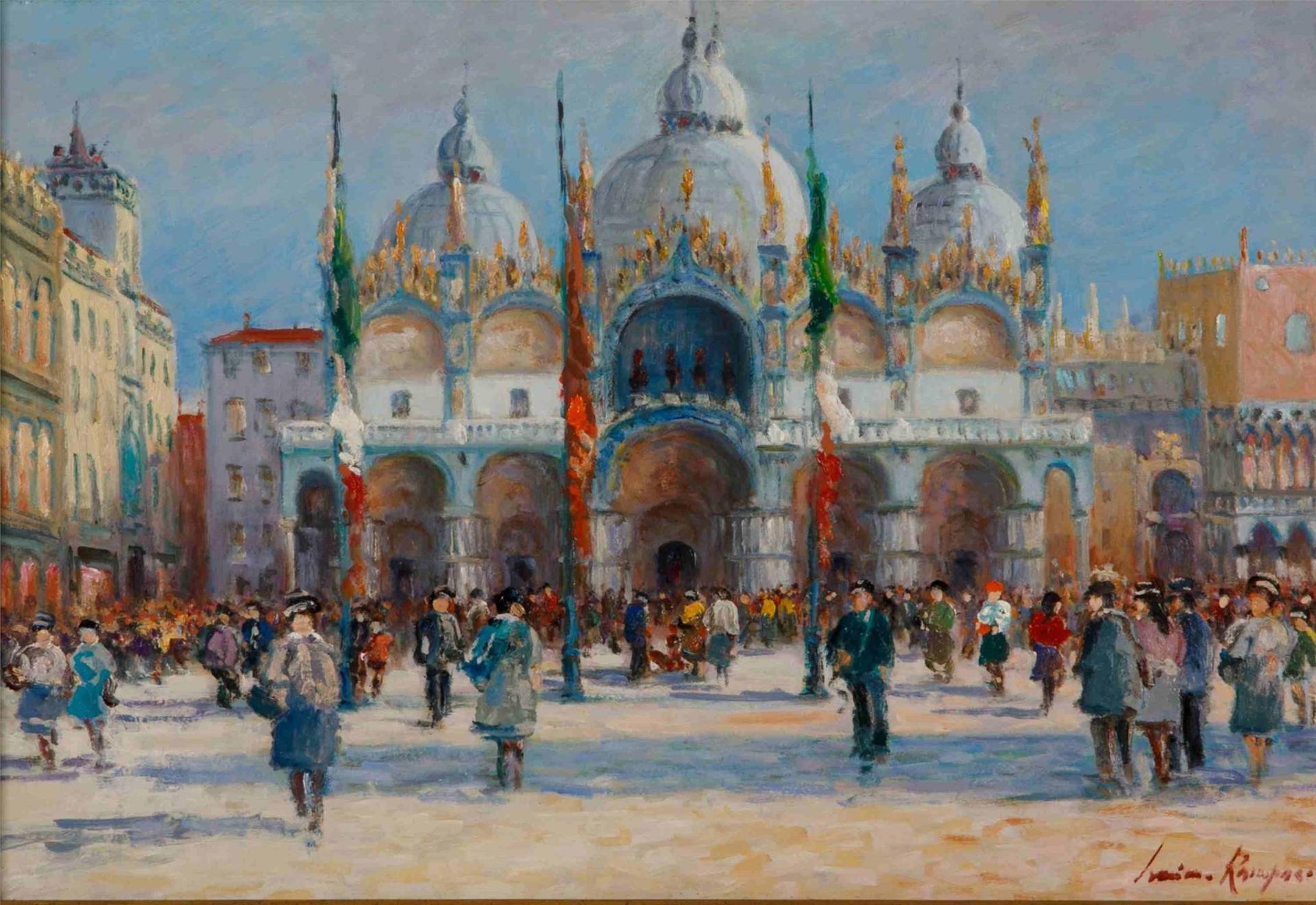 Luciano Rampazo (1936) - St. Mark's Basilica, Venice