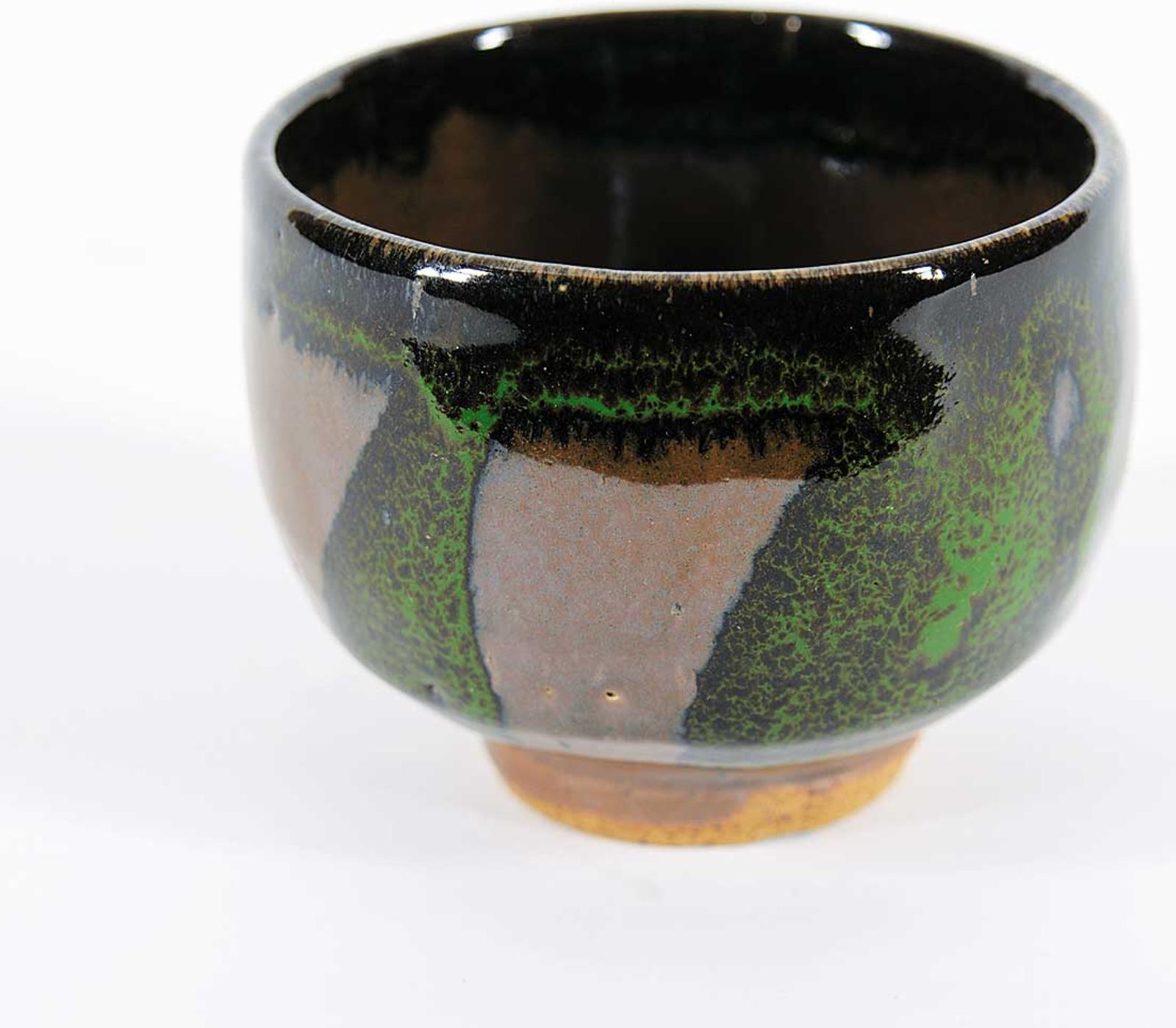 British Columbia School (1810) - Untitled - Small Brown and Green Bowl
