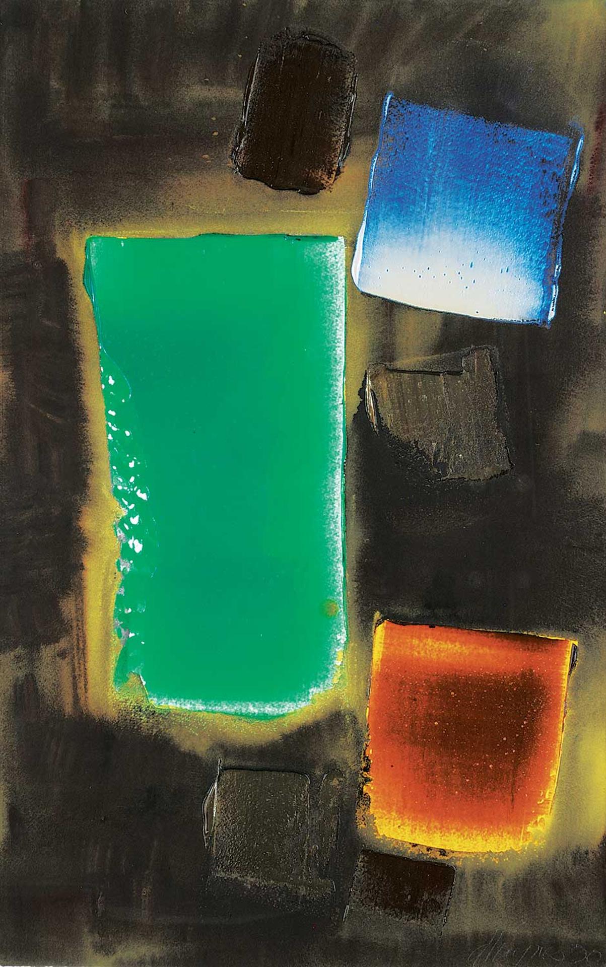 Douglas Hector Haynes (1936-2016) - Untitled - Abstract with Iridescence