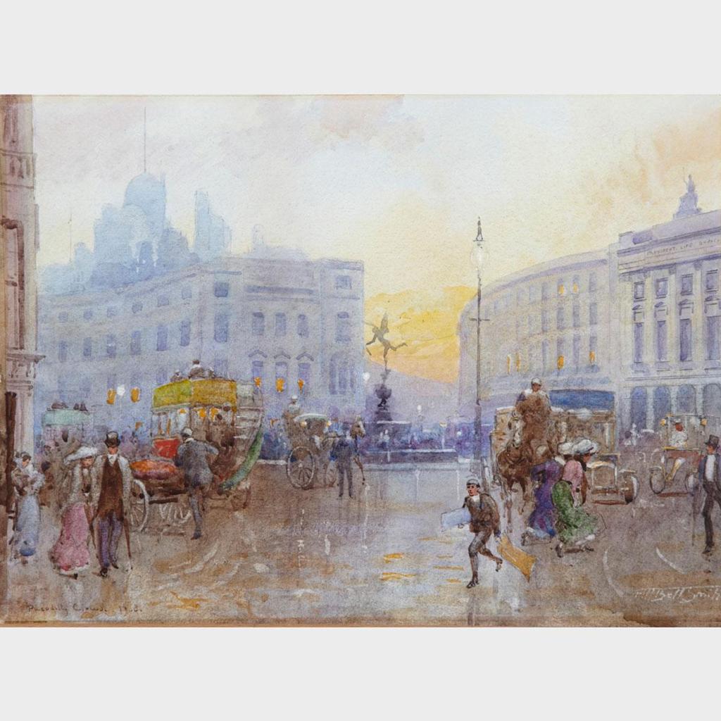 Frederic Martlett Bell-Smith (1846-1923) - Piccadilly Circus