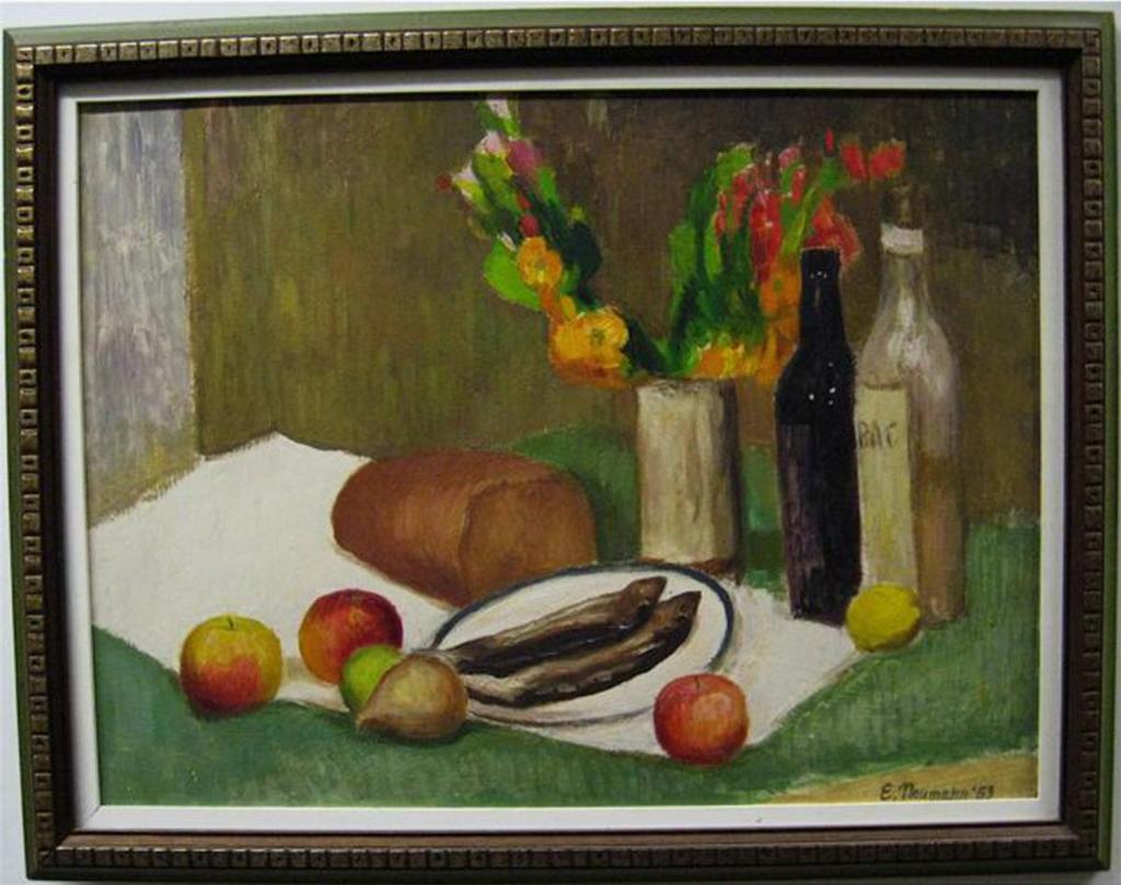 Ernst Neumann (1907-1956) - Still Life With Fish