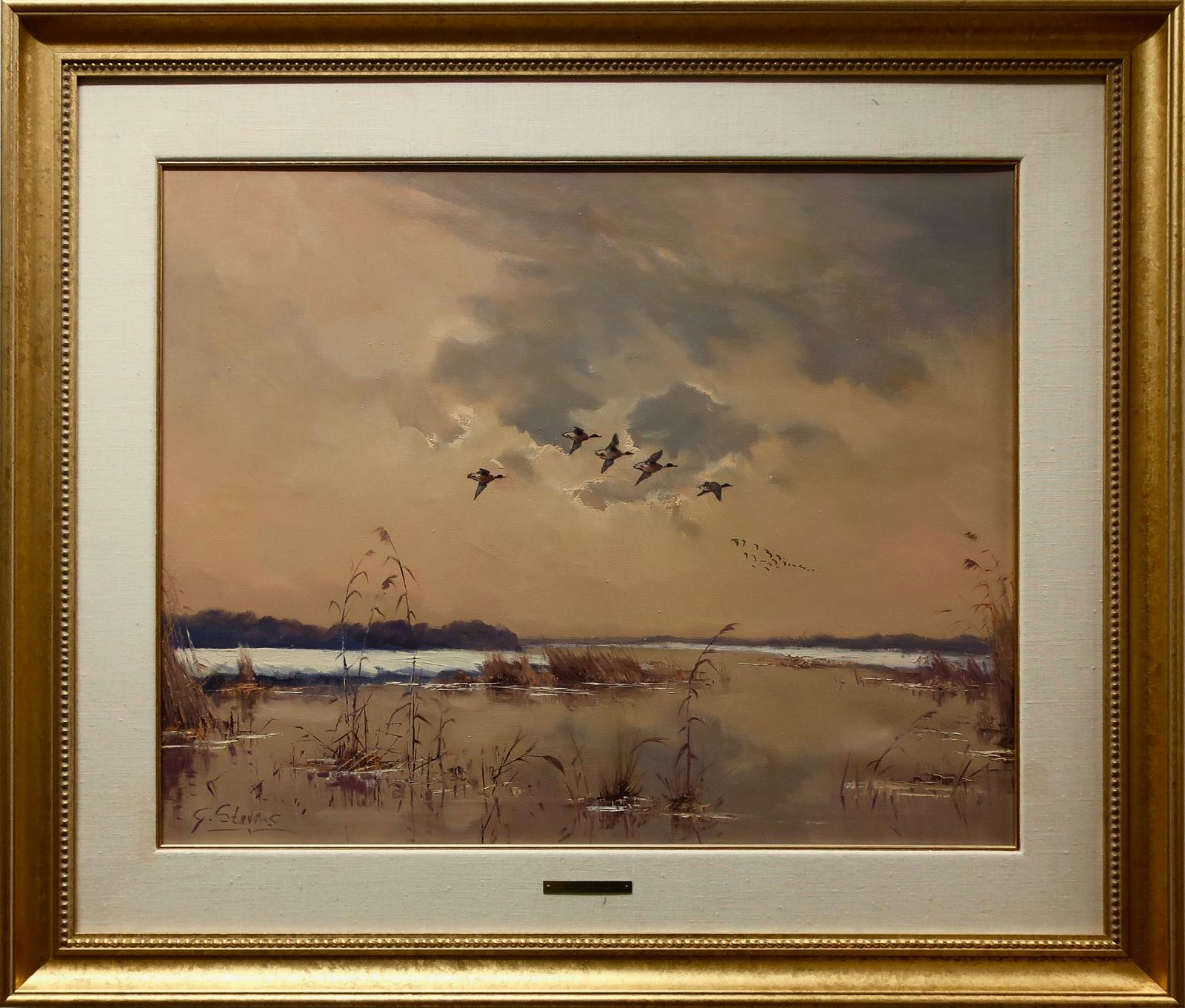 George Steeves - Untitled (Mallards In Flight)