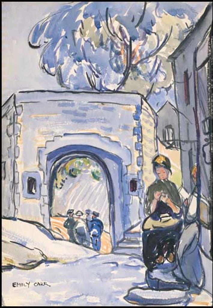 Emily Carr (1871-1945) - Gateway in Brittany