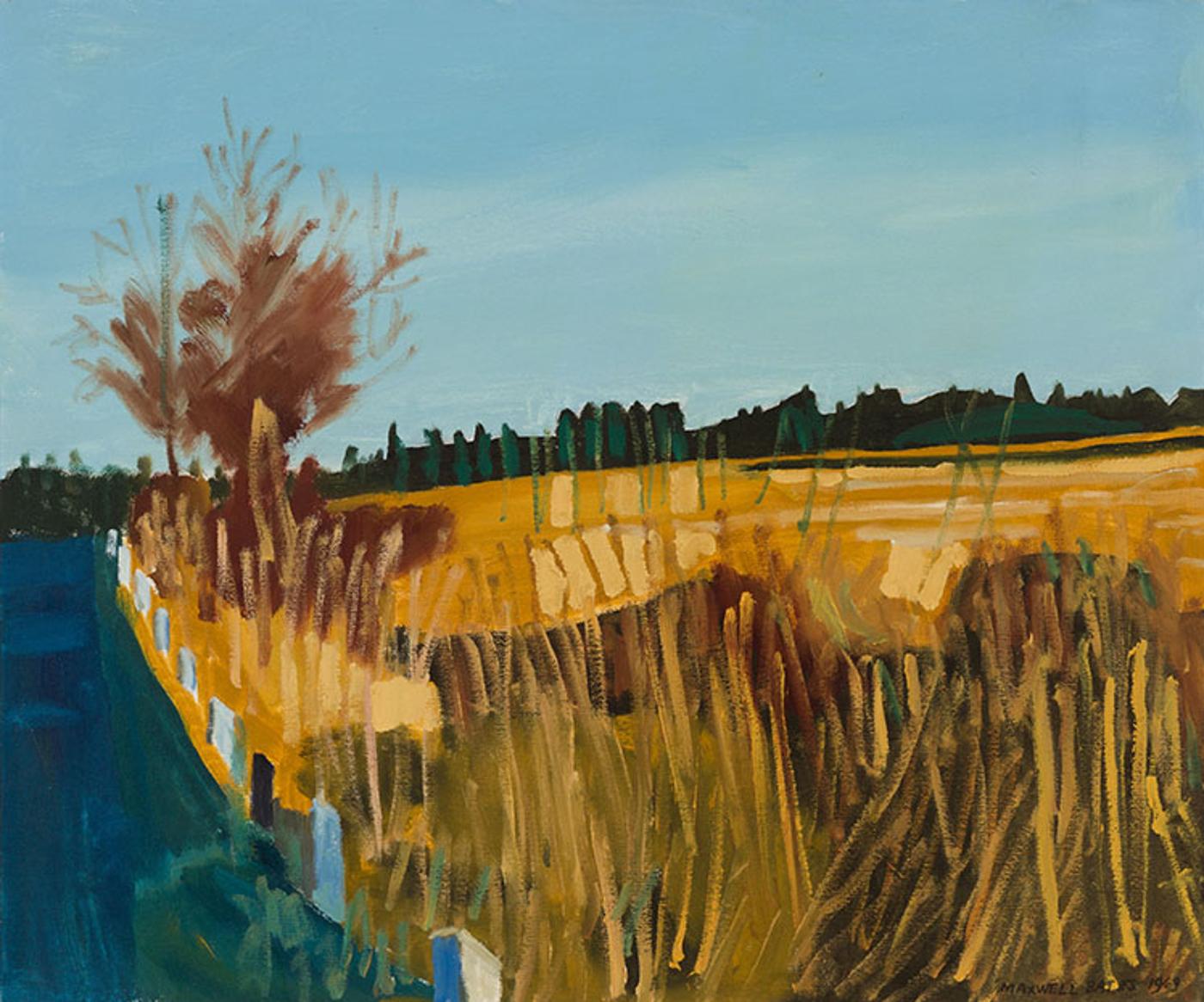 Maxwell Bennett Bates (1906-1980) - Near Saanichton, BC