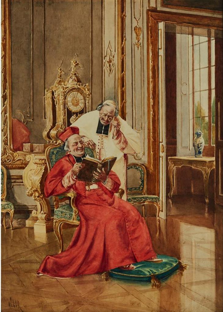 Alfred Charles Weber (1862-1922) - The Cardinal's Story