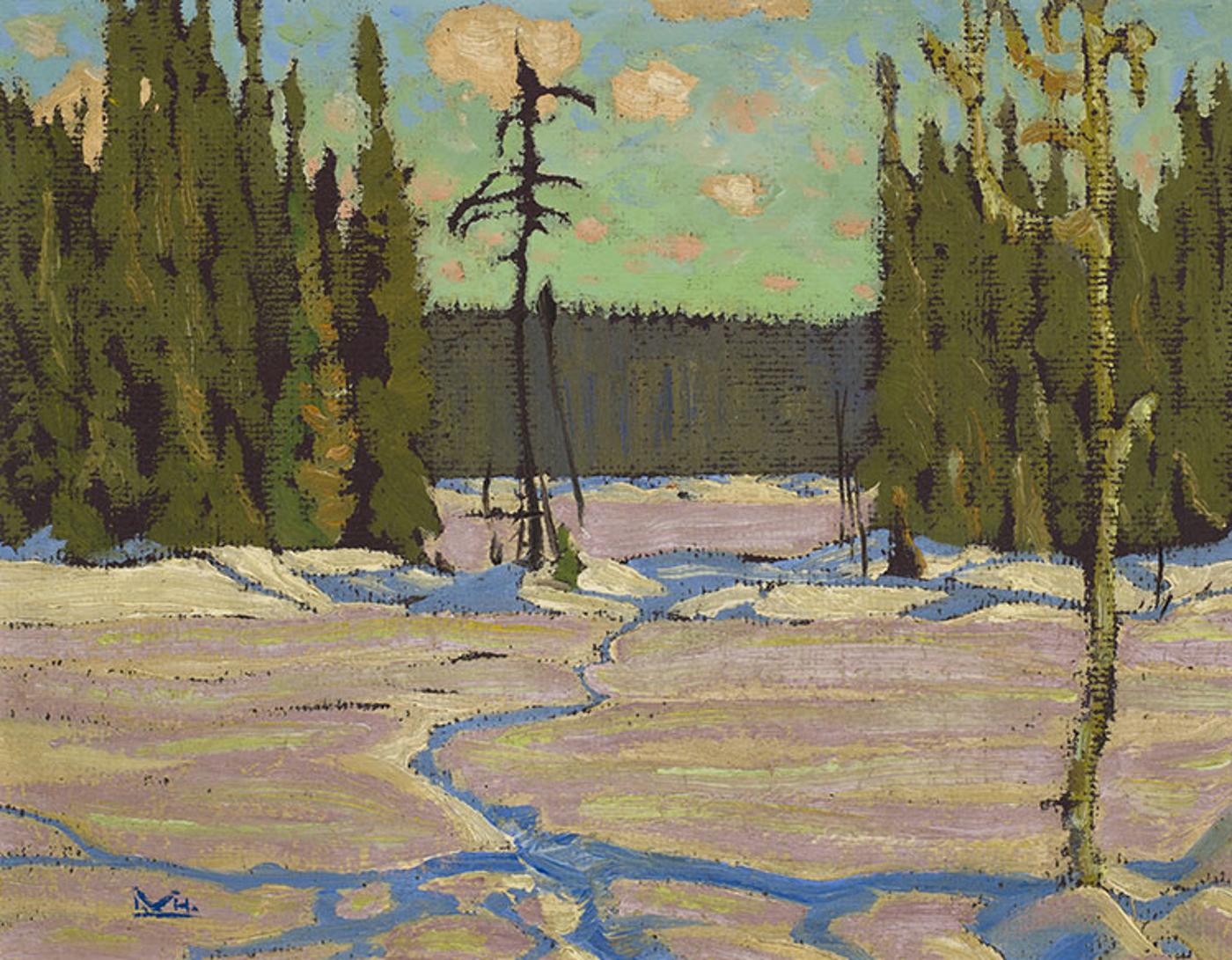 Illingworth Holey (Buck) Kerr (1905-1989) - Muskeg North of the Torch River, Saskatchewan