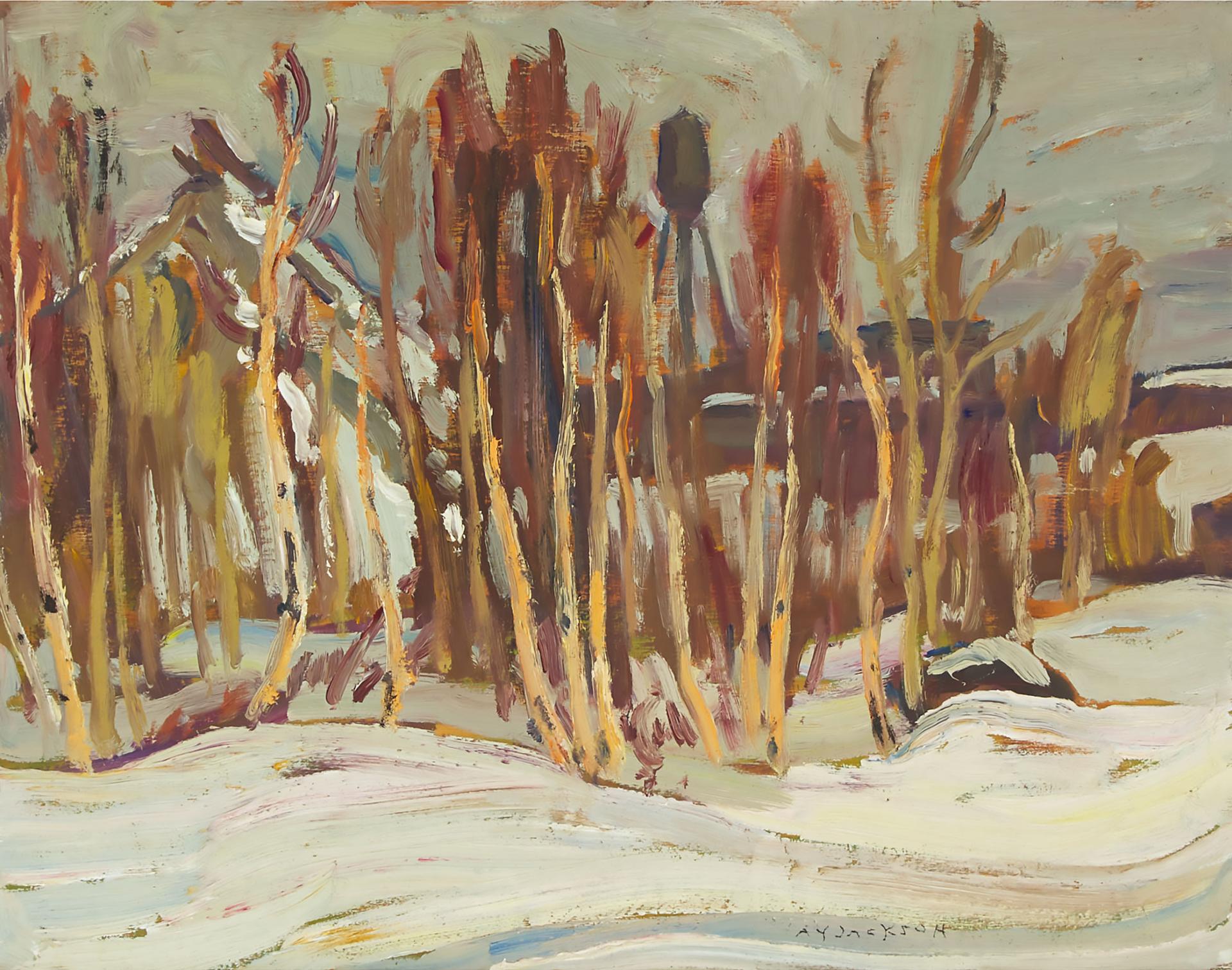 Alexander Young (A. Y.) Jackson (1882-1974) - Hasaga Mine, Red Lake, Ont.