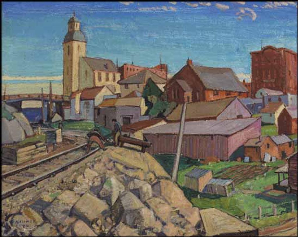 Arthur Lismer (1885-1969) - A Northern Town, Mattawa, Ontario