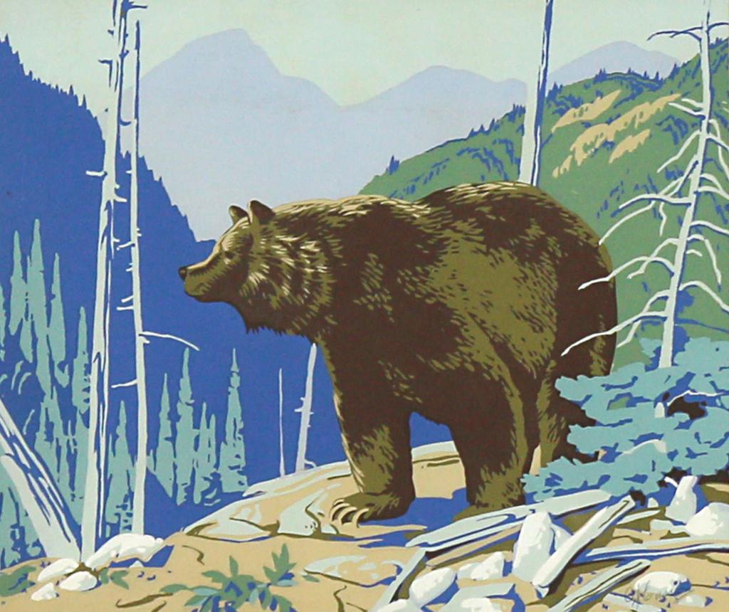 Alfred Joseph (A.J.) Casson (1898-1992) - Grizzly