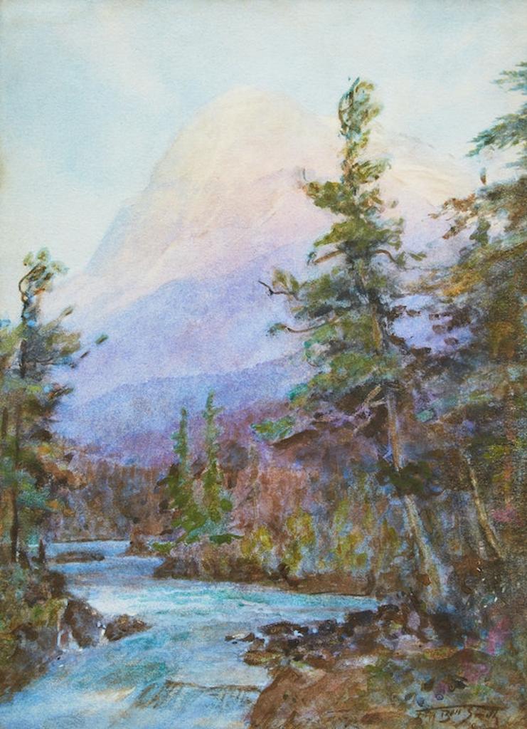 Frederic Martlett Bell-Smith (1846-1923) - Rocky Mountain Stream