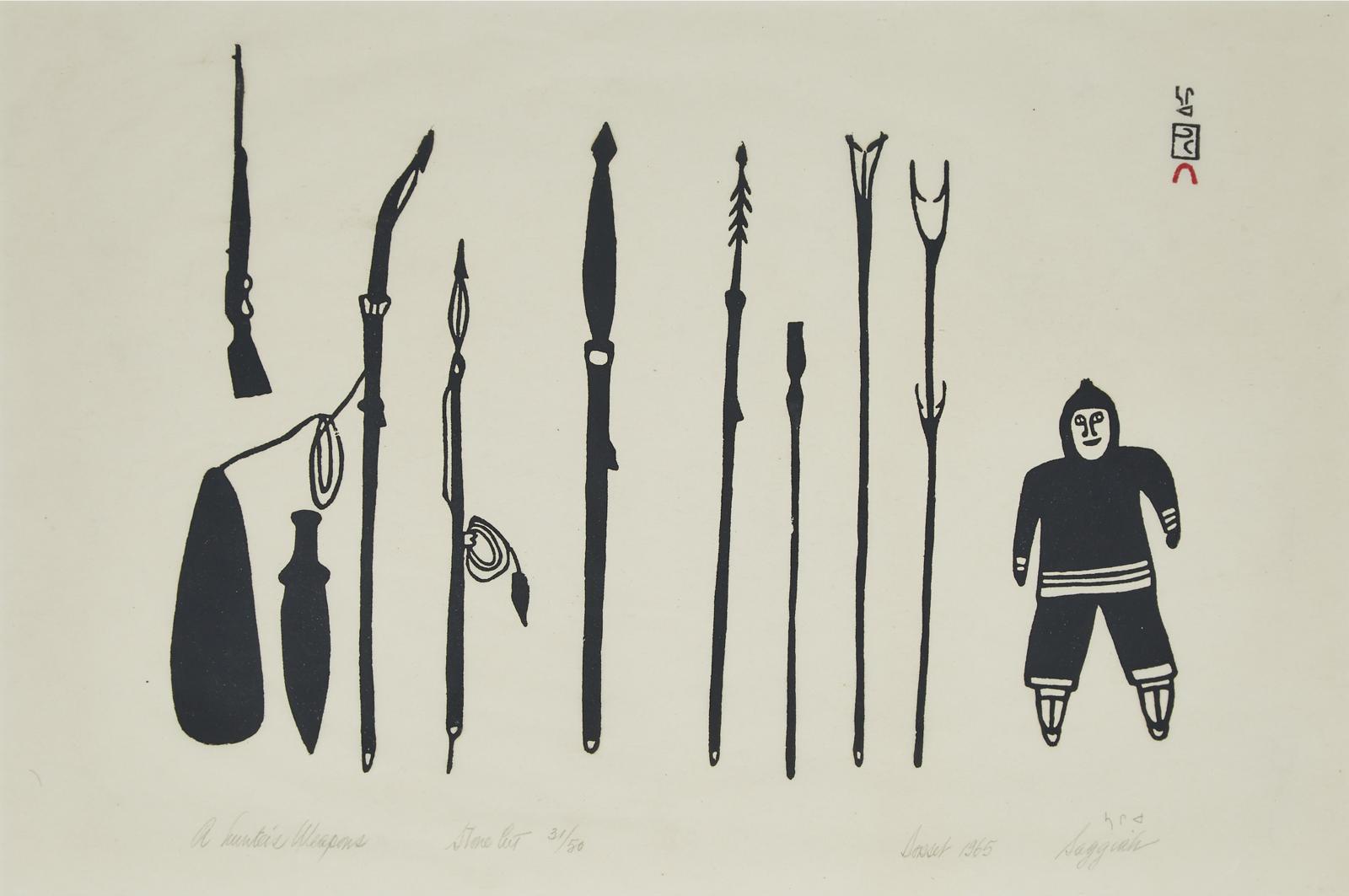 Saggiak (1897-1980) - A Hunter's Weapons