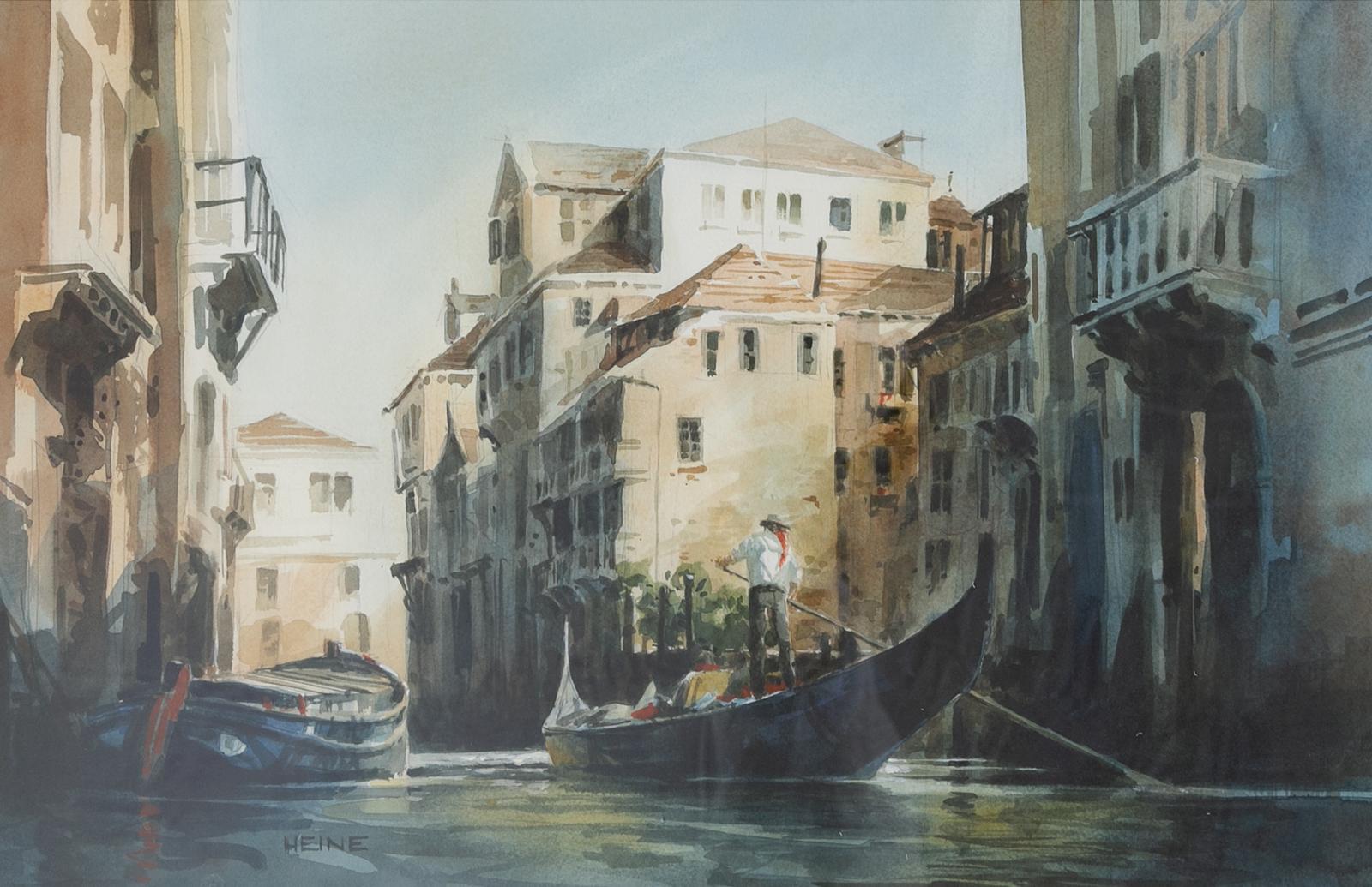 Harry Heine (1924-2004) - Venice Canal