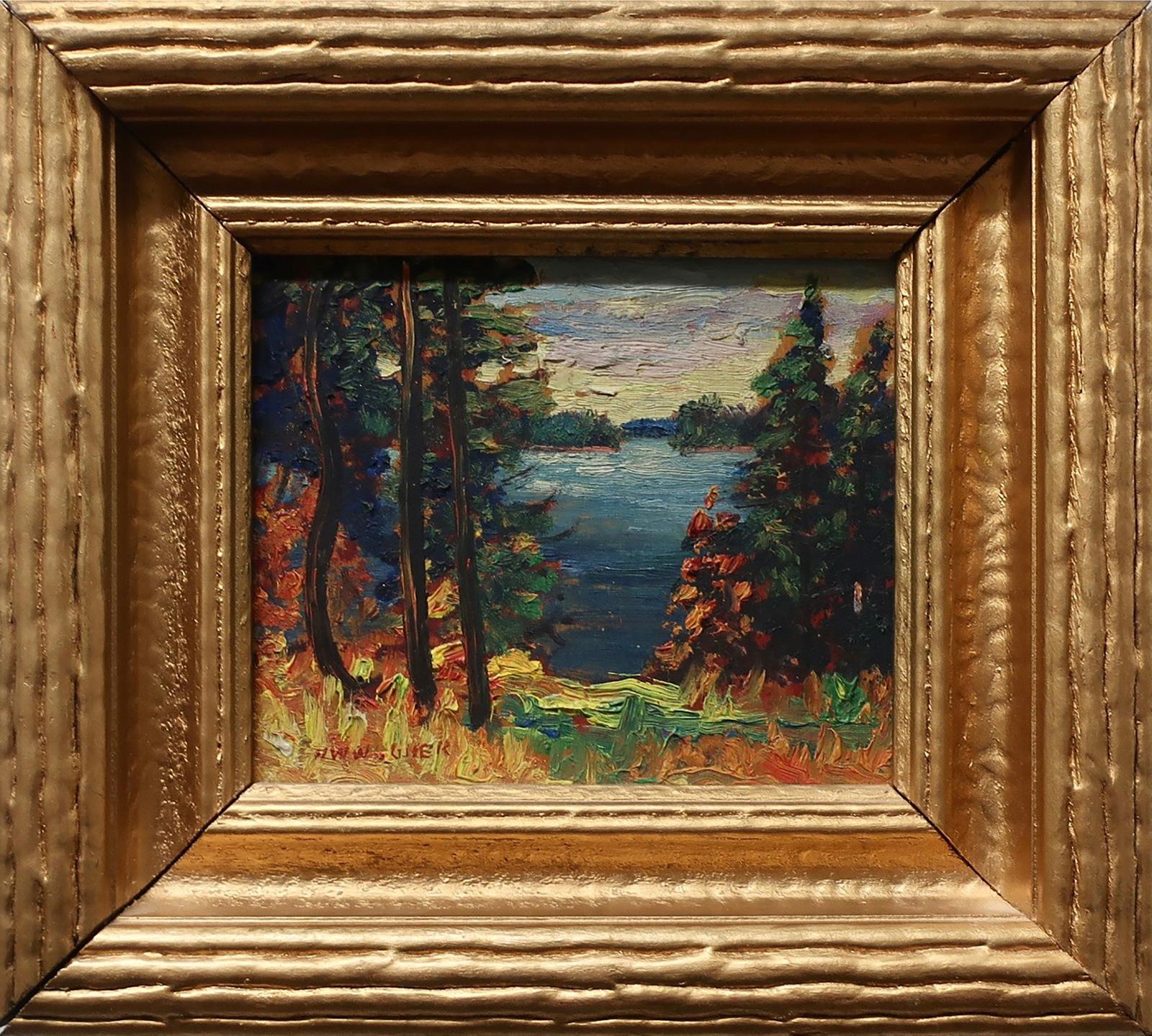 Herbert William Wagner (1889-1948) - Fall Lake View