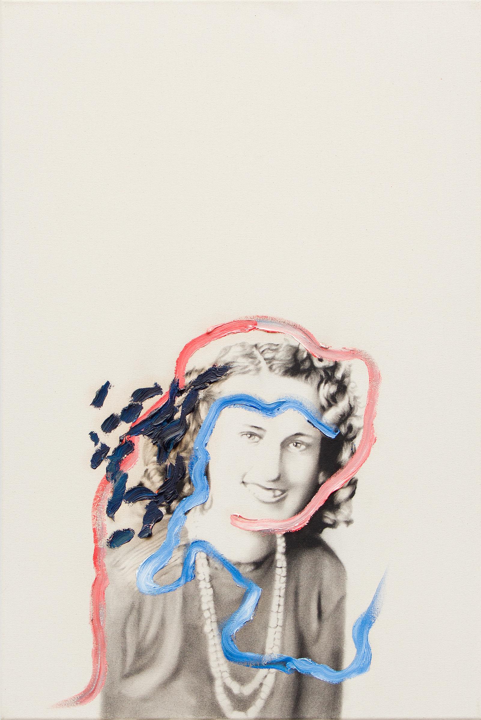 Marc Séguin (1970) - Portrait, Woman, 2011