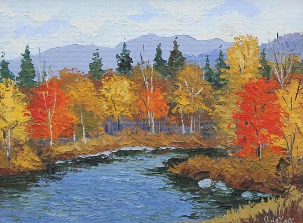 Oscar Daniel de Lall (1903-1971) - Laurentian Stream, Autumn