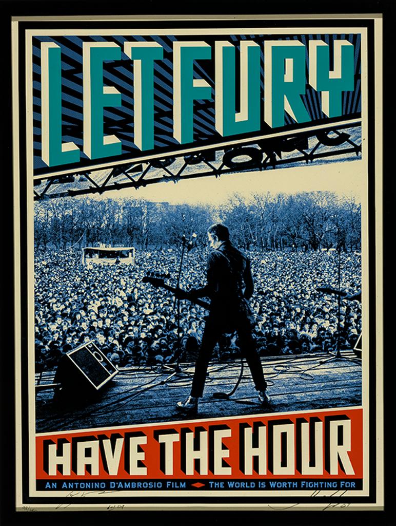 Shepard Fairey (1970) - Let Fury Have the Hour, 2010